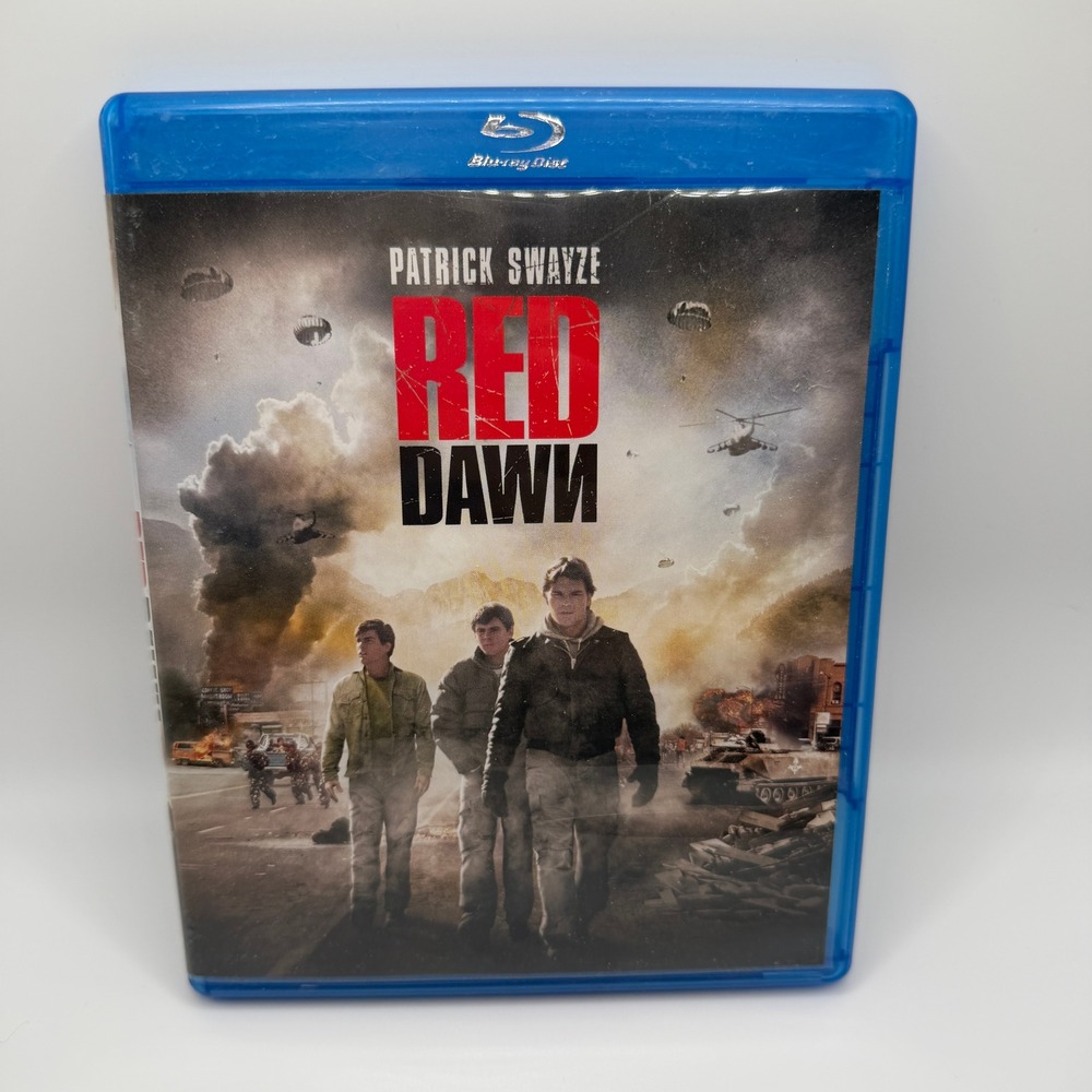 Red Dawn Blu-ray Patrick Swayze Charlie Sheen 1984 Action War Movie MGM